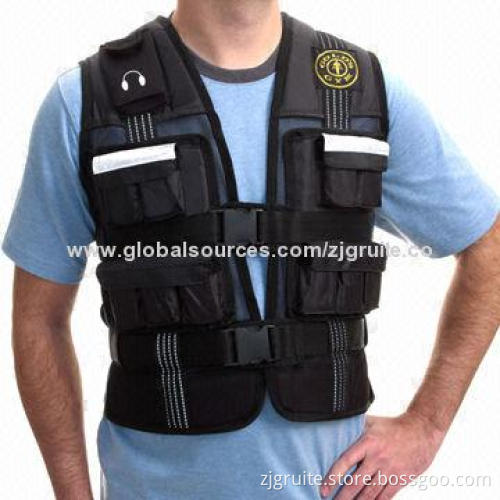 20/40lbs Adjustable Weight Vest, Well-sealed Iron Sand Bag Inside